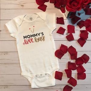 Custom Mommys Love Bug Onesie